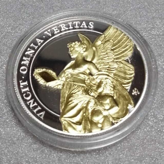 女王の美徳】2021年 ビクトリー セントヘレナ 1oz 銀貨 プルーフ-