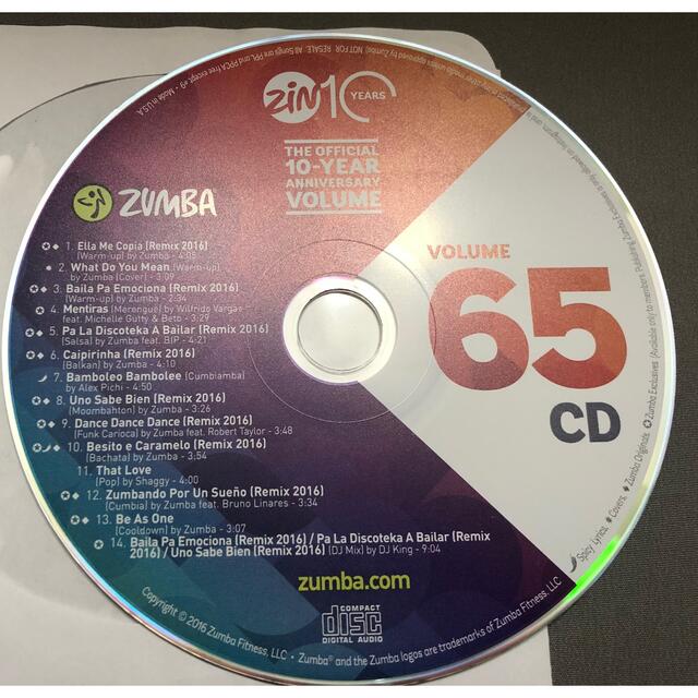 Zumba CD61-65 5枚セット