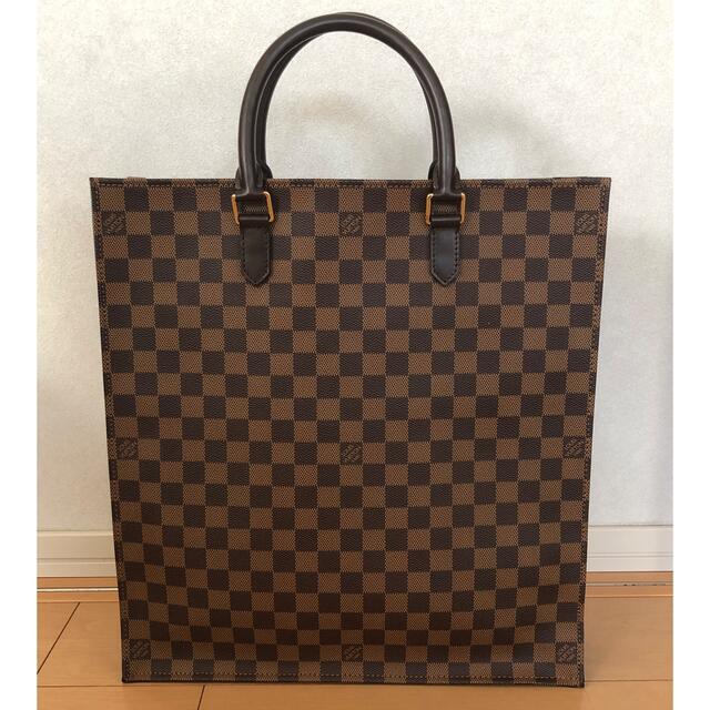 正規品質保証】 LOUIS 美品 ルイヴィトン サックプラ ダミエ トート