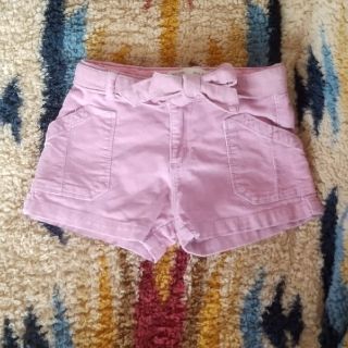 ザラキッズ(ZARA KIDS)のZARAKIDS ショーパン ピンク コーデュロイ 116cm(パンツ/スパッツ)