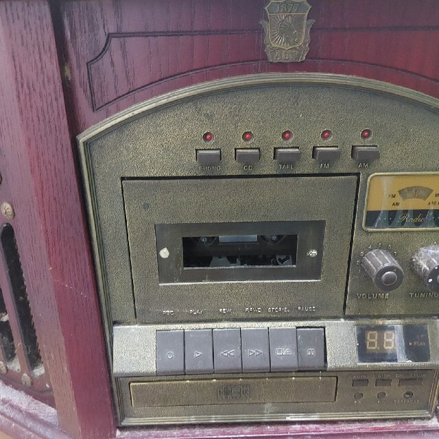 アンティークカセットレコードプレーヤー 感謝価格