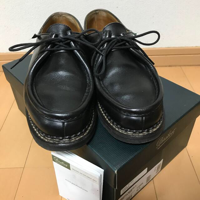 定価71500円 パラブーツ Paraboot ミカエル 40.5ブラック