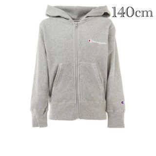 チャンピオン(Champion)の期間限定値下げ新品15325チャンピオン140cmグレー薄手ジップアップパーカー(ジャケット/上着)