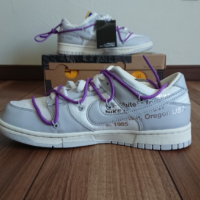 OFF-WHITE × NIKE DUNK LOW 1 OF 50/48