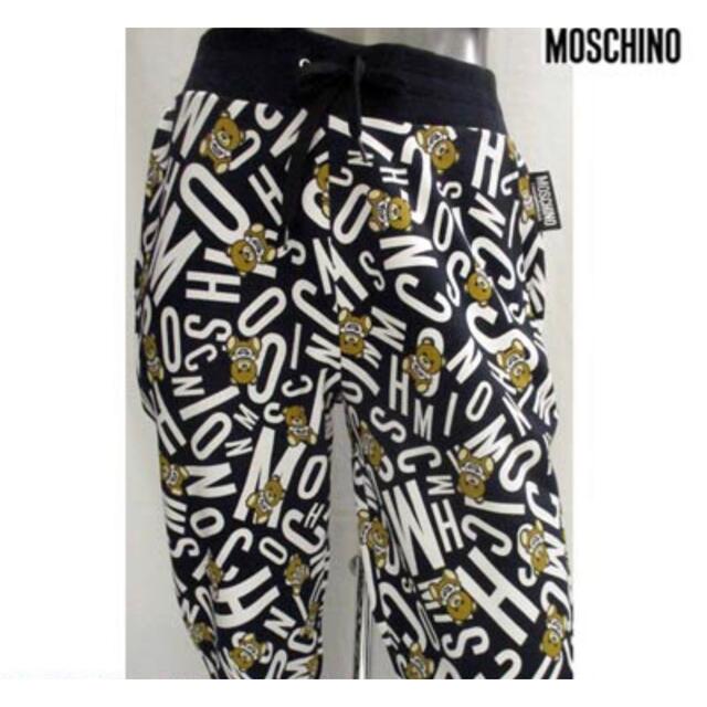 コットン100%サイズ断捨離SALE✨モスキーノ✨MOSCHINO✨美品メンズ パンツ ジョガーパンツ