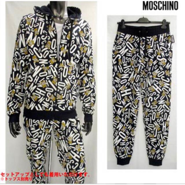 コットン100%サイズ断捨離SALE✨モスキーノ✨MOSCHINO✨美品メンズ パンツ ジョガーパンツ