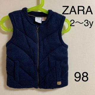 ザラキッズ(ZARA KIDS)のZARA Baby ベスト　2〜3歳　98センチ(ジャケット/上着)