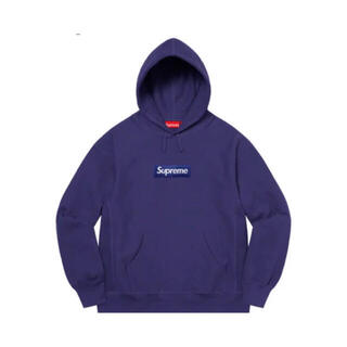 シュプリーム(Supreme)のSupreme Box Logo Hooded Sweatshirt Navy(パーカー)