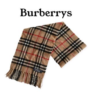 バーバリー(BURBERRY)のBurberrys バーバリー　マフラー ブラウン系 ラムズウール100%(マフラー/ショール)