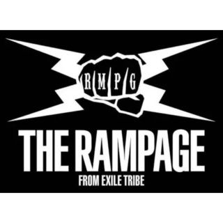 ザランページ(THE RAMPAGE)の車ステッカー THE RAMPAGE M.Lのみ(車外アクセサリ)