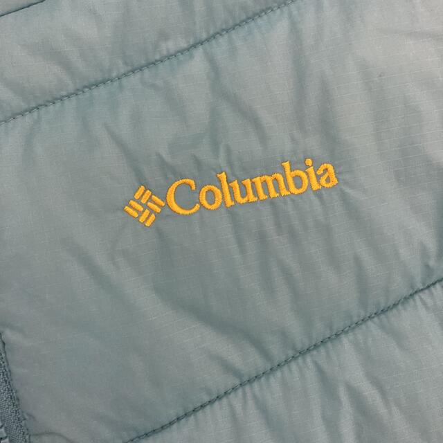 Columbia(コロンビア)のコロンビア ガールズMサイズ ダウンジャケット キッズ/ベビー/マタニティのキッズ服女の子用(90cm~)(ジャケット/上着)の商品写真