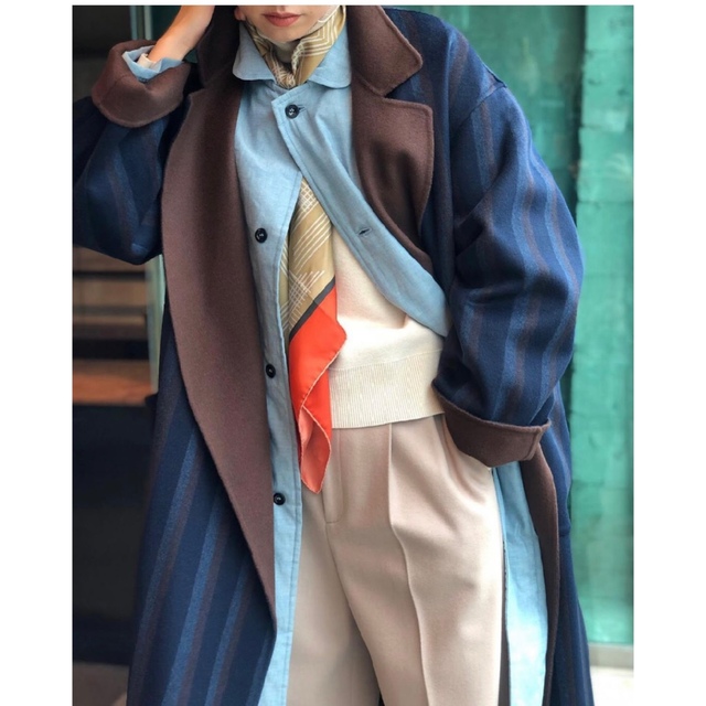 BEAUTY&YOUTH UNITED ARROWS(ビューティアンドユースユナイテッドアローズ)の＜6(ROKU)＞REVER TAILOR COAT/コート レディースのジャケット/アウター(ロングコート)の商品写真