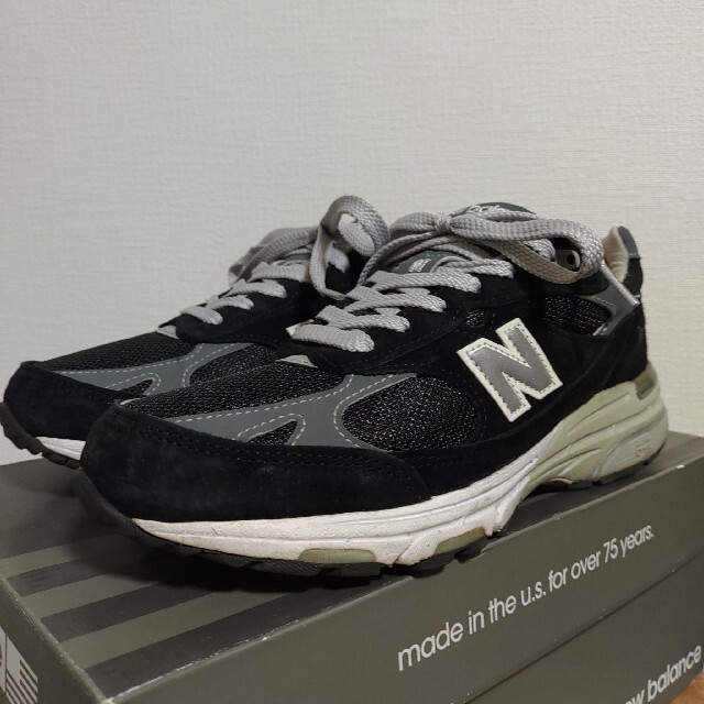 New balance 993 BK 25.5cm ニューバランス