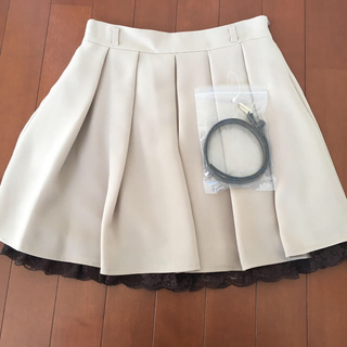 ロディスポット(LODISPOTTO)のロディスポット♡新品ベルト付スカート(ミニスカート)