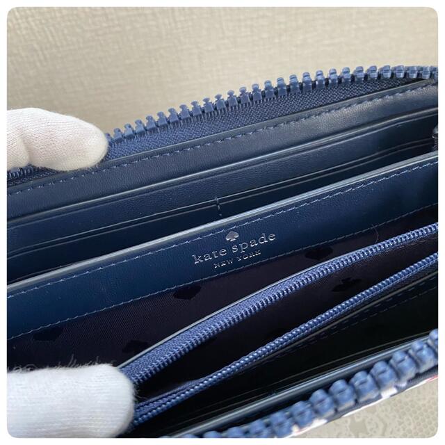63%OFF!】 ケイトスペード 長財布 新品 未使用 ラウドファスナー
