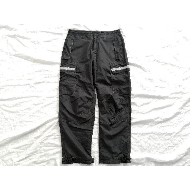 GAP - オールドギャップ リフレクター カーゴパンツ ワイド ブラック