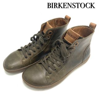 ビルケンシュトック メンズファッション(グリーン・カーキ/緑色系)の