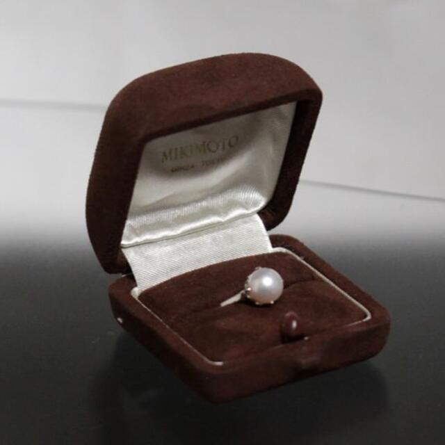 MIKIMOTO(ミキモト)のミキモト MIKIMOTO パール 8mm リング 12.5号 pt900 レディースのアクセサリー(リング(指輪))の商品写真