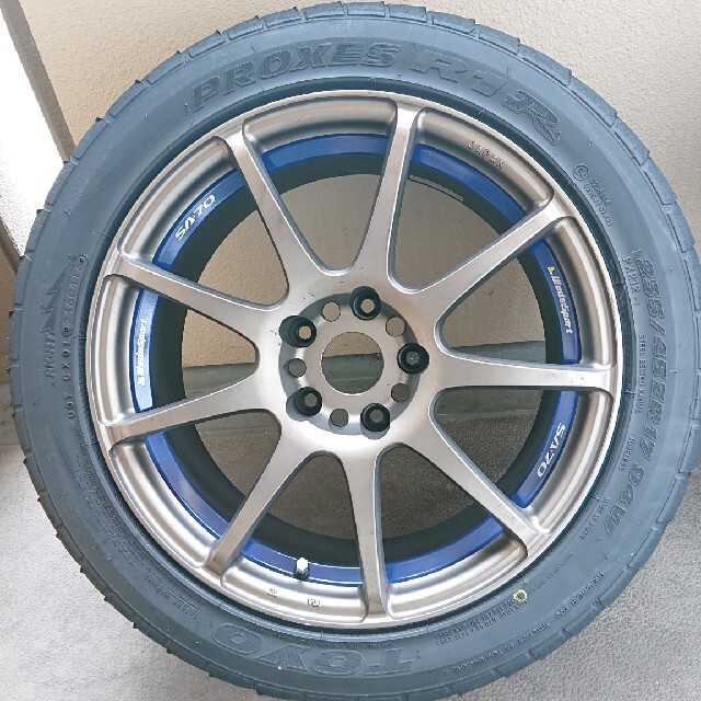 17インチ WedsSport SA-70 + R1R 2本セット