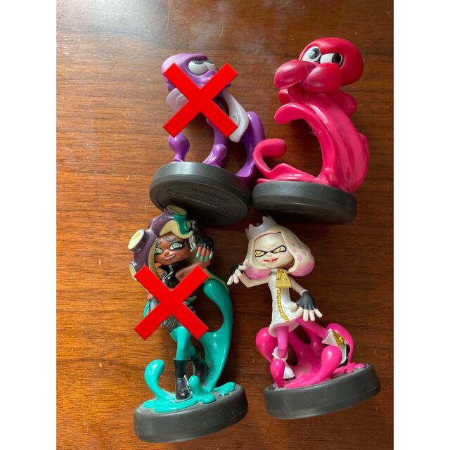 スプラトゥーンamiibo タコ&ヒメ