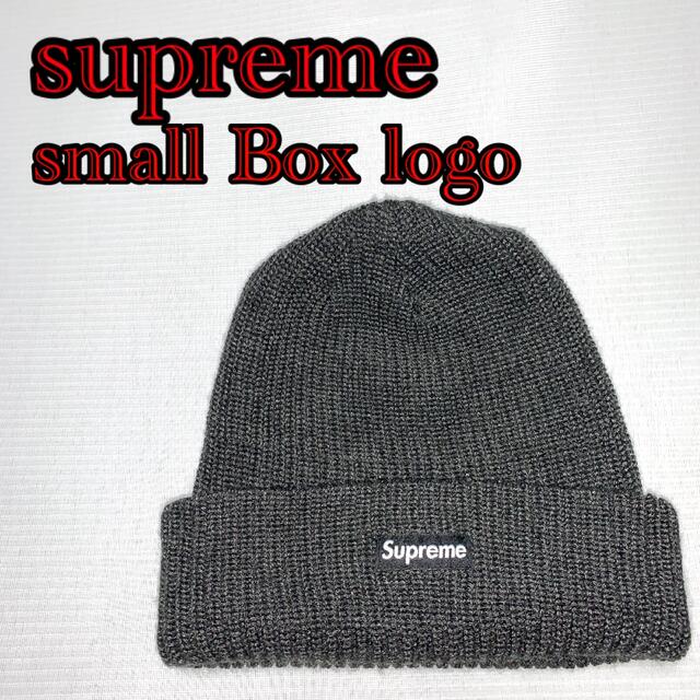 Supreme - ☆supreme☆small Box logo beanie grayの通販 by TRK