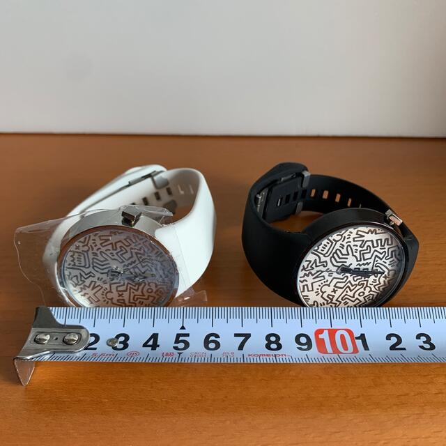 【訳アリ特価】キース・ヘリング　腕時計2個セット レディースのファッション小物(腕時計)の商品写真