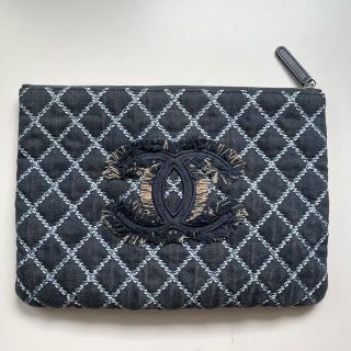 シャネル(CHANEL)のシャネル　デニムクラッチ(クラッチバッグ)