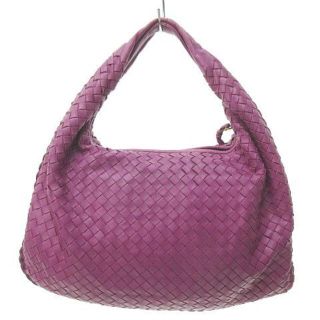 ボッテガヴェネタ(Bottega Veneta)のBOTTEGA VENETA 115653 イントレチャート ハンドバッグ 紫(ハンドバッグ)