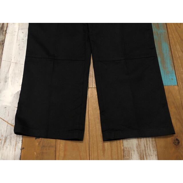 Dickies(ディッキーズ)の３１２２２　アメリカ輸入　USED　ディッキーズ ダブルニー ブラック　 W３６ メンズのパンツ(ワークパンツ/カーゴパンツ)の商品写真