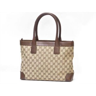 グッチ(Gucci)のグッチ　GGキャンバス　トートバッグ　茶　ブラウン系　GUCCI(トートバッグ)