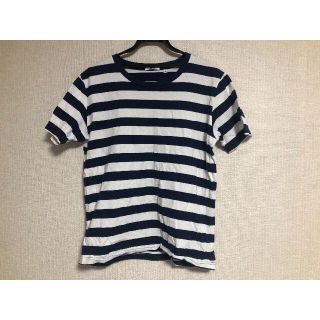 ユニクロ(UNIQLO)の★美品・限界価格★ ユニクロ ボーダーTシャツ Ⅼサイズ(Tシャツ/カットソー(半袖/袖なし))