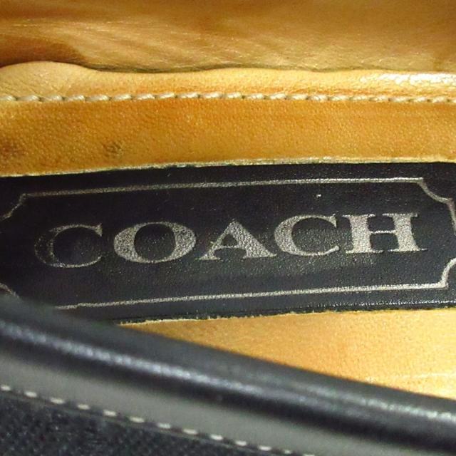 COACH(コーチ)のコーチ ローファー 8 レディース - 黒 レディースの靴/シューズ(ローファー/革靴)の商品写真
