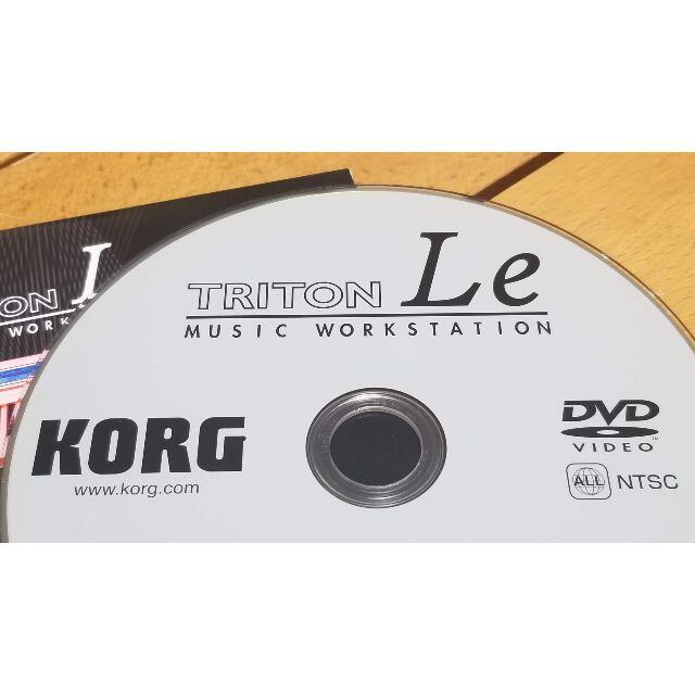 KORG(コルグ)のKORG TRITON Le DVD VIDEO MANUAL1枚限り 楽器の鍵盤楽器(キーボード/シンセサイザー)の商品写真