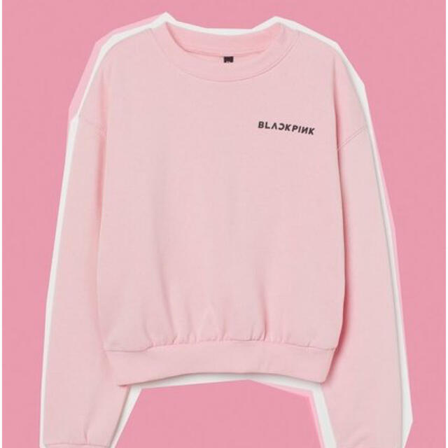 H&H(エイチアンドエイチ)の【最終価格】BLACKPINK H&M スウェット プルオーバー レディースのトップス(トレーナー/スウェット)の商品写真