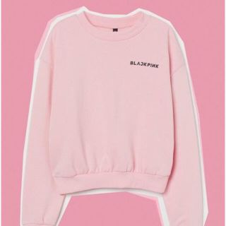 エイチアンドエイチ(H&H)の【最終価格】BLACKPINK H&M スウェット プルオーバー(トレーナー/スウェット)