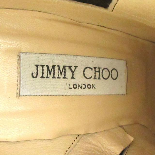 JIMMY CHOO(ジミーチュウ)のジミーチュウ ショートブーツ 36 1/2 - 黒 レディースの靴/シューズ(ブーツ)の商品写真