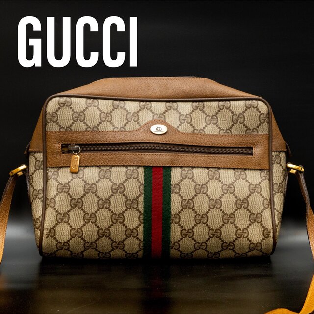 Gucci(グッチ)のオールドグッチ GUCCI シェリーライン ショルダーバッグ レディースのバッグ(ショルダーバッグ)の商品写真