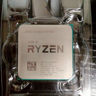 RYZEN 9 5950X 国内正規品　保証あり(PCパーツ)