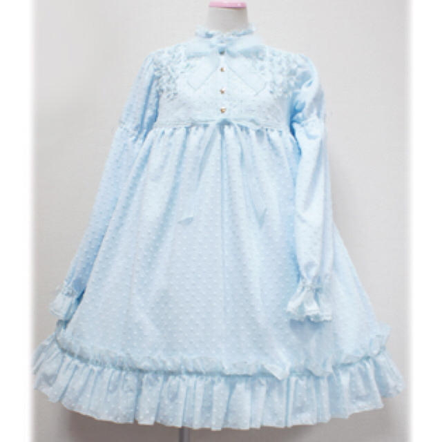 Angelic Pretty(アンジェリックプリティー)のAngelic Pretty★Sugar Dreamワンピースサックス レディースのワンピース(ひざ丈ワンピース)の商品写真