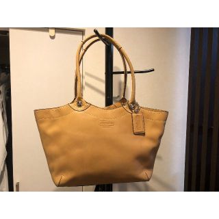 COACH - COACH コーチ トートバック キャメル色の通販 by まっ
