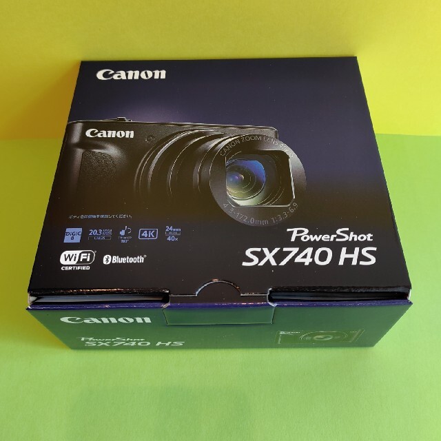 Canon(キヤノン)の【新品未開封】キヤノン PowerShot SX740 HS スマホ/家電/カメラのカメラ(コンパクトデジタルカメラ)の商品写真