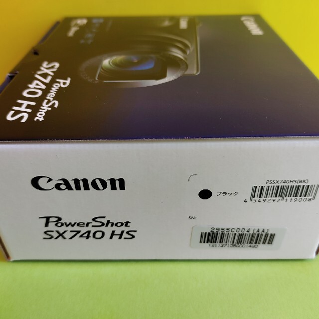 Canon(キヤノン)の【新品未開封】キヤノン PowerShot SX740 HS スマホ/家電/カメラのカメラ(コンパクトデジタルカメラ)の商品写真