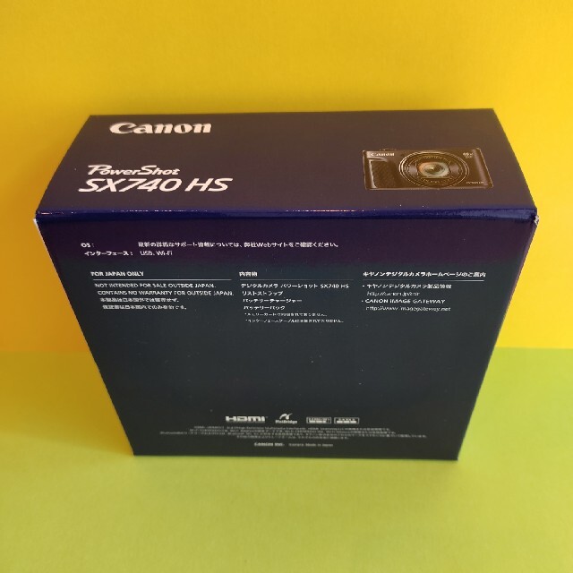 Canon(キヤノン)の【新品未開封】キヤノン PowerShot SX740 HS スマホ/家電/カメラのカメラ(コンパクトデジタルカメラ)の商品写真