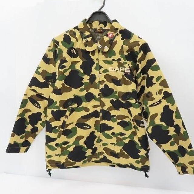 A BATHING APE - エイプ レインジャケット黄カモの通販 by A BATHING APE - エイプ レインジャケット黄カモの通販 by