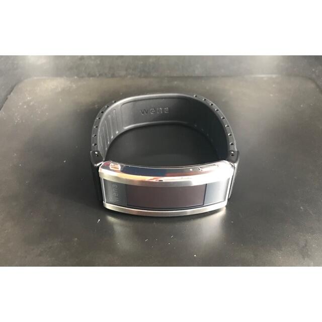 SONY wena3 rubber ブラック WNW-A21A-B腕時計(デジタル)