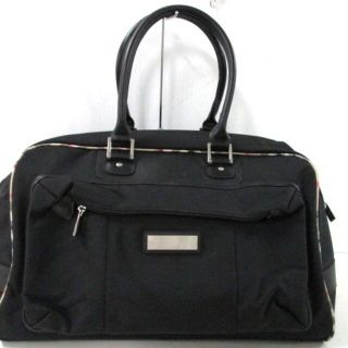 バーバリー(BURBERRY) ボストンバッグ(レディース)(ブラック/黒色系 バーバリー(BURBERRY) ボストンバッグ(レディース)(ブラック/黒色系