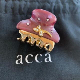 アッカ(acca)のacca ミニクリップ　(バレッタ/ヘアクリップ)