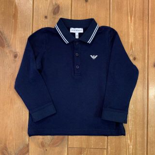 エンポリオアルマーニ(Emporio Armani)の未使用　アルマーニ　ポロシャツ　長袖　トップス　モンクレール  ファミリア(Tシャツ/カットソー)