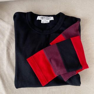 コムデギャルソン(COMME des GARCONS)のコムデギャルソン　ウール長Tシャツ(ニット/セーター)