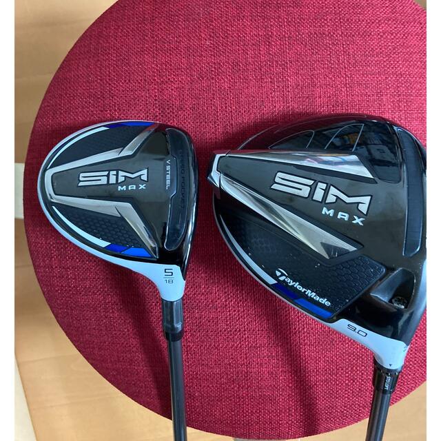 TaylorMade - SIMMAX ドライバー、5Ｗ フェアウェイウッド ２本セット ...